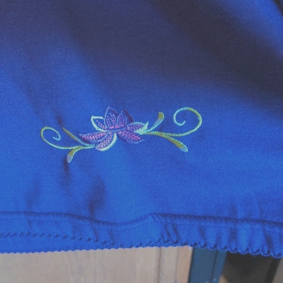 2 Piece Flowers Pant Suit Large NWT - Picture 6 of 8